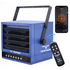 5000W 240V Wall Mount Hardwired Garage Heater with WiFi & Remote Control