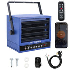 5000W 240V APP & Remote Control Garage Heater with Power Cord