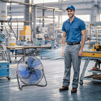 20 Inch High Velocity Industrial Heavy Duty Metal Floor Fan
