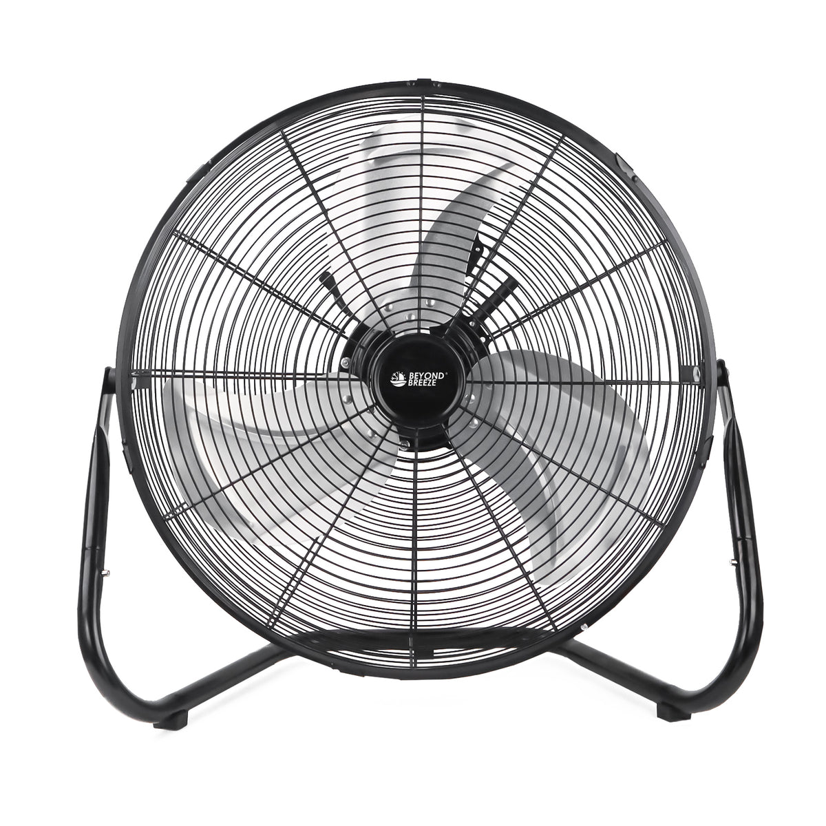 Versatile 20 Inch Heavy Duty Metal Cradle Floor Fans with 360° Tilt