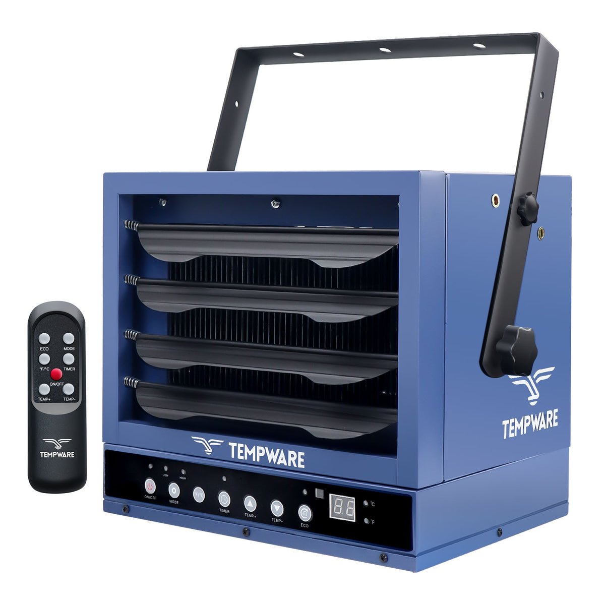 TEMPWARE 7500W Electric Garage Heater, 240V Hardwired Heater