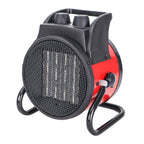 BEYOND HEAT Portable Space Heater, 1500W Electric Heater with Ceramic Heater Element and Overheat Protection, Small Space Heater for Office Garage Indoor Use, Red