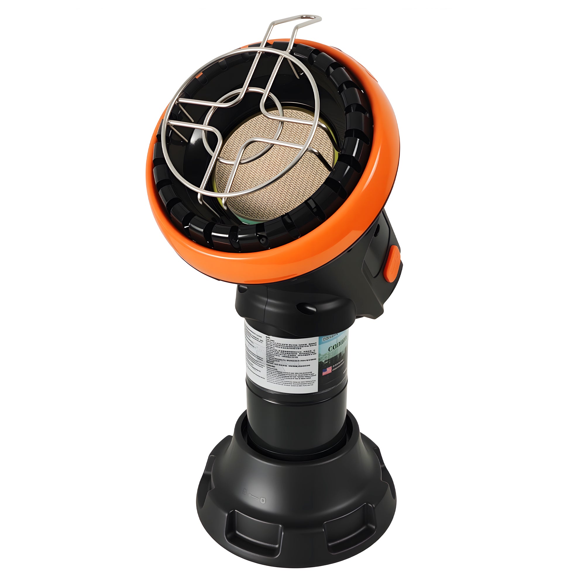 BEYOND HEAT 4000 BTU Portable Propane Heater with Two Operation Angles, Small Buddy Heater with Tip Over & Low Oxygen Shut Off for Outdoor Use