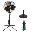 16 Inches Pedestal Fan with Quick Folding Base