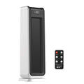 Oscillating Ceramic Tower Heater for Blind Disabled Persons, 1500W Electrical Space Heater with Remote, Voice Control and Digital Thermostat for Home and Office Use
