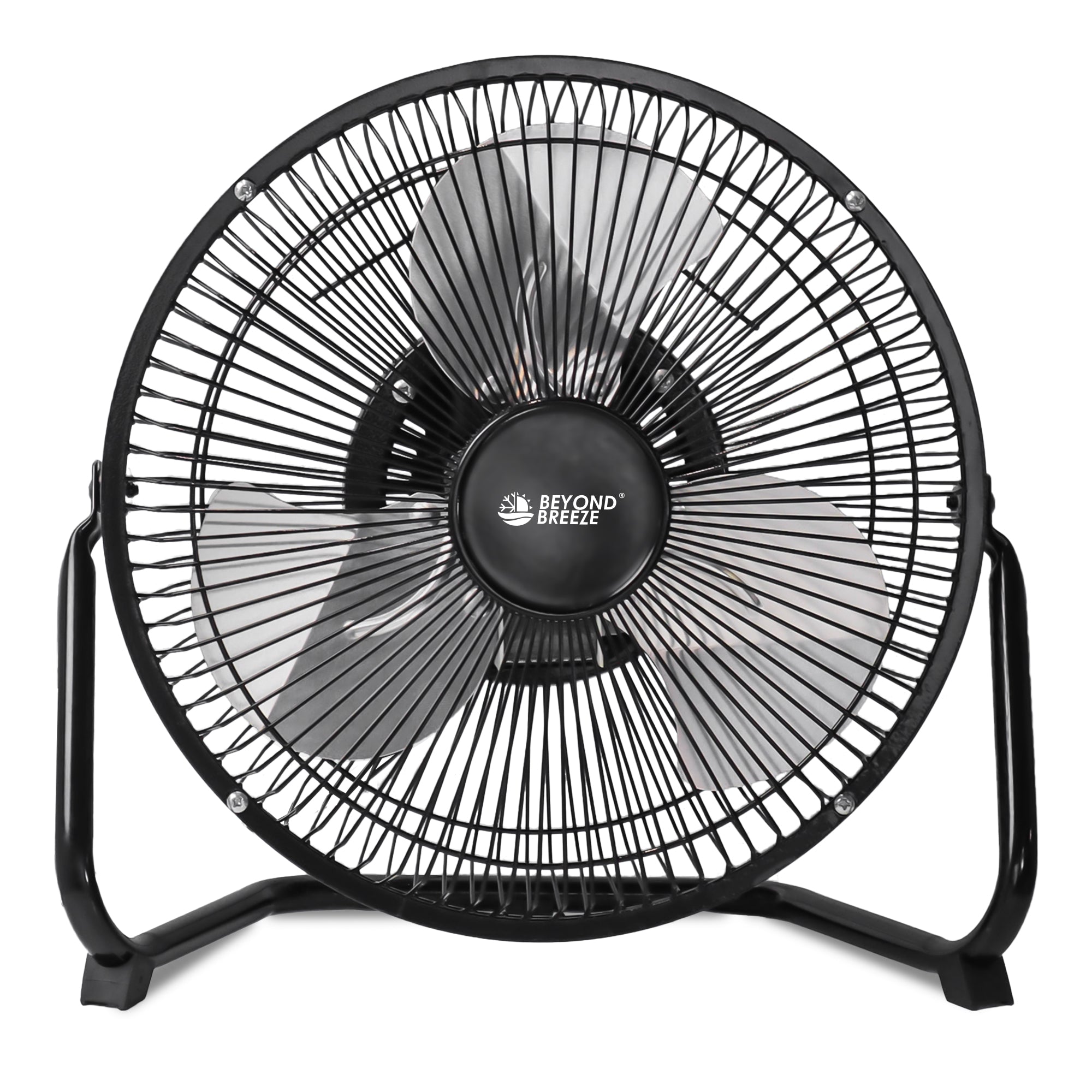 9 Inch All Metal Cradle Floor Fans with Adjustable Tilt