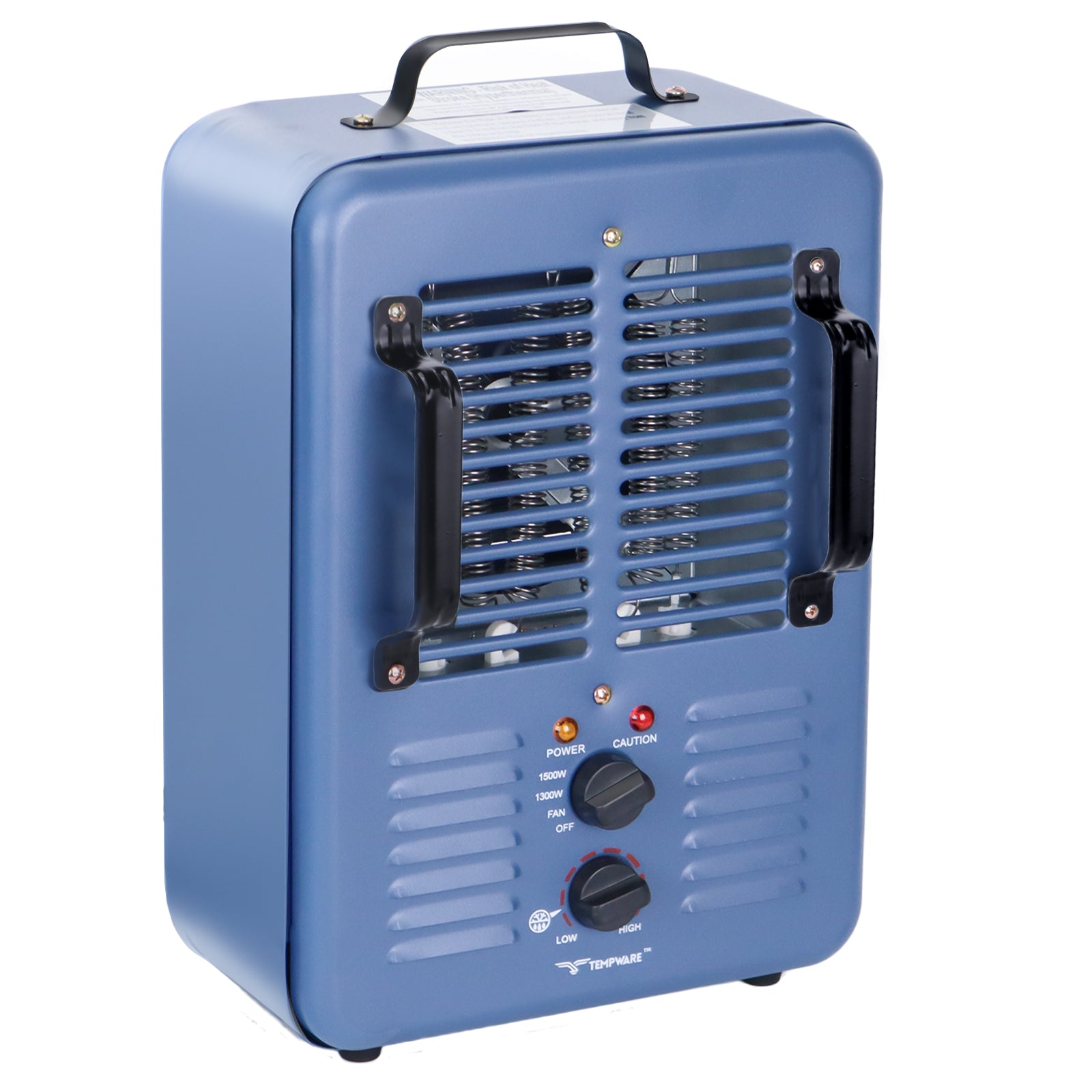 Vintage Blue Instant Heating Milkhouse Heater with Portable Designs
