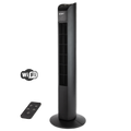 Wide Oscillating Smart Tower Fan with Remote Control