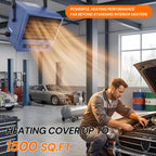 10000W Powerful Hardwired Industrial Heater for Garage with APP & Remote Control