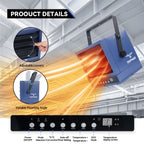 TEMPWARE 7500W Electric Garage Heater, 240V Hardwired Heater