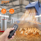 10000W Powerful Hardwired Industrial Heater for Garage with APP & Remote Control