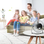 Lightweight 9" All Metal Table Fan with Adjustable Tilt