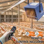 5000W 240V APP & Remote Control Garage Heater with Power Cord