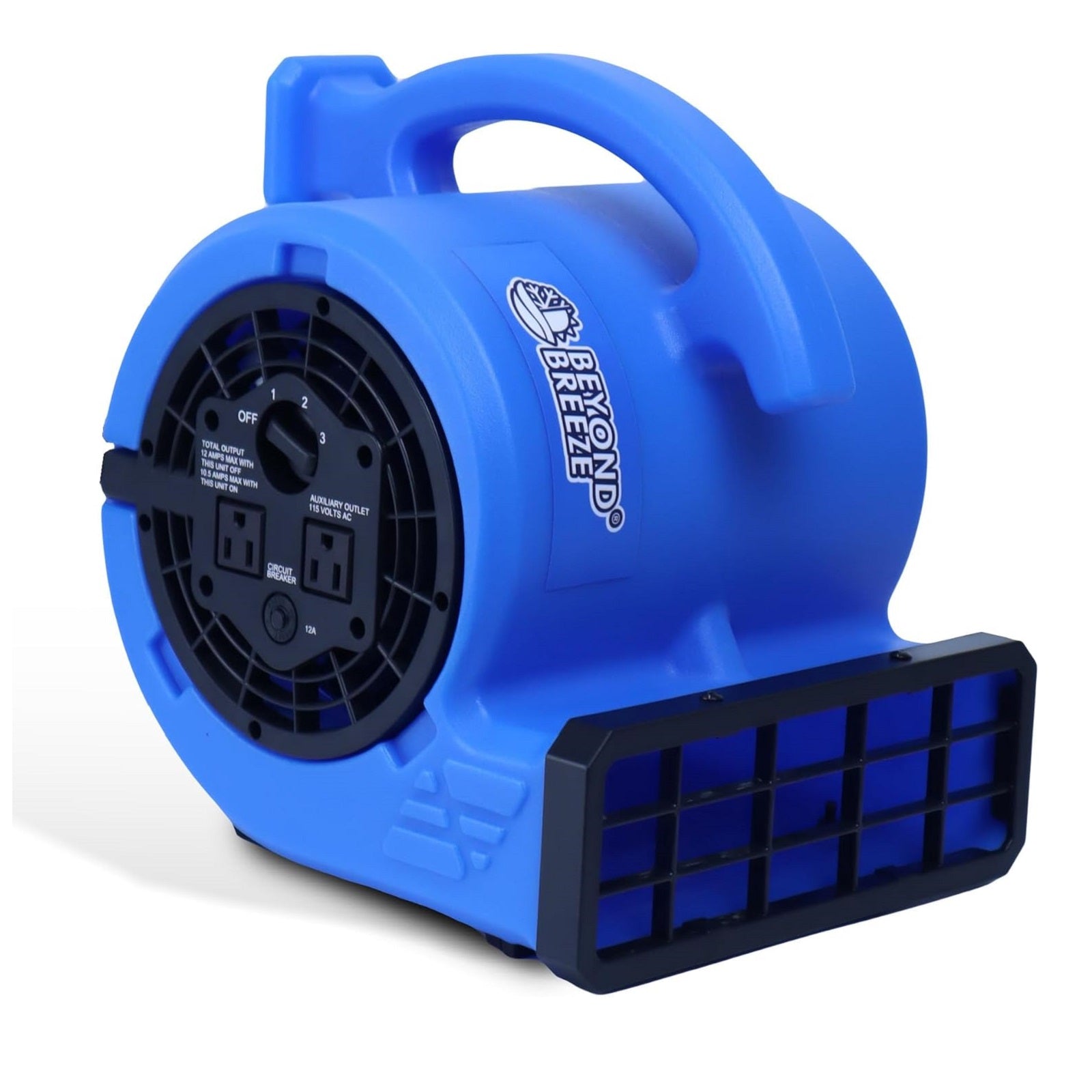 Stackable Industrial Floor Blower with Adjustable Angles