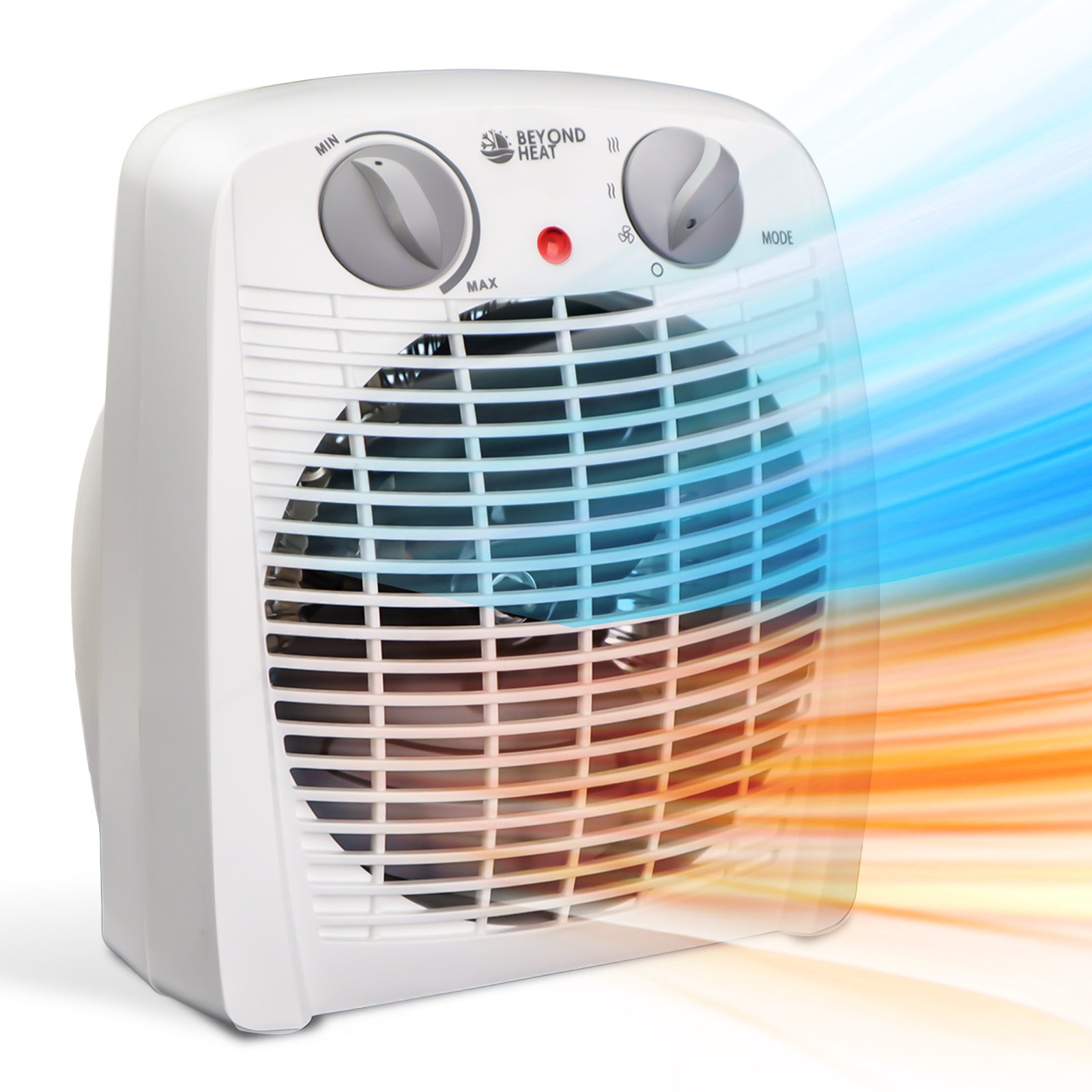 2 In 1 Portable Desk Heater Fan Combo for Personal Use