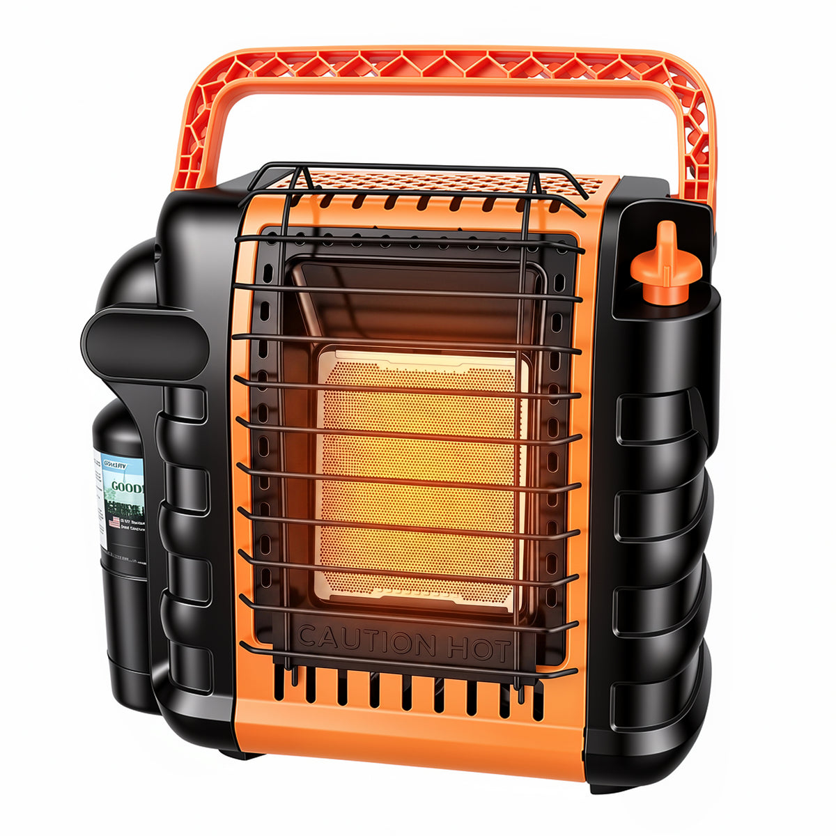 2 Temperature Settings Portable Propane Radiant Heater
